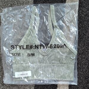 NEW Zenana Ribbed Bralette - S/M